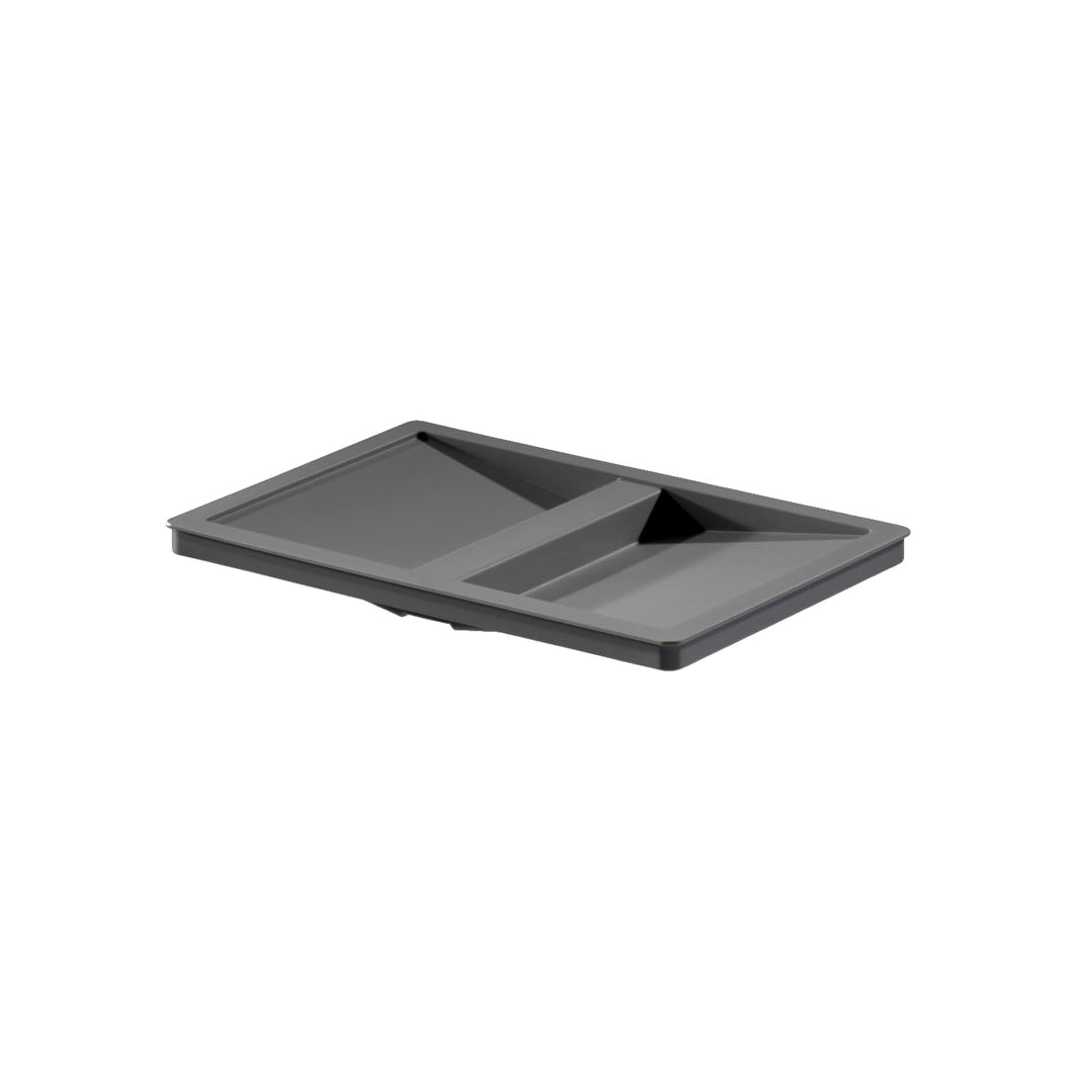 Hailo Deckel für 1221469 Inneneimer | Kunststoff dunkelgrau | 298 x 209 x 22 mm | Ersatzdeckel für K