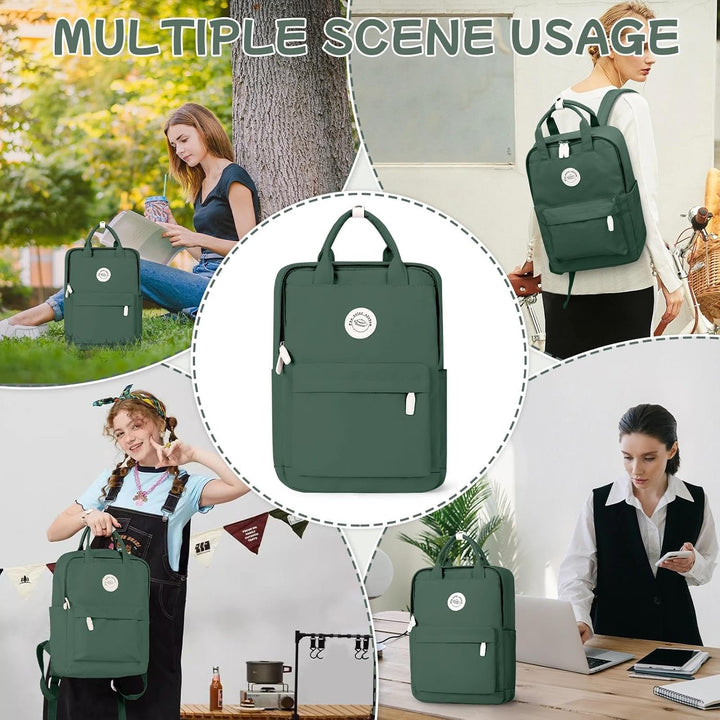 Rucksack Mädchen Teenager Jungen Schulrucksack 14 Zoll Laptop Schulranzen Leichtgewicht Schultaschen