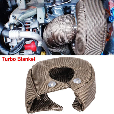 Turbo Blanket Hitzeschildabdeckung Barriere Turboladerabdeckung Wrap für T3 Turbolader(T3), T3