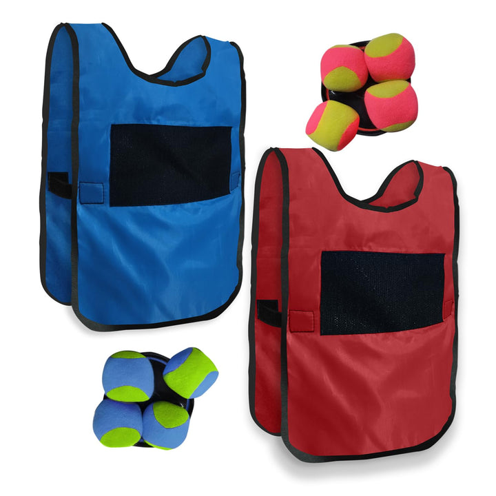 Mad Monkey - Standspiel Body Tag, Blau, Rot