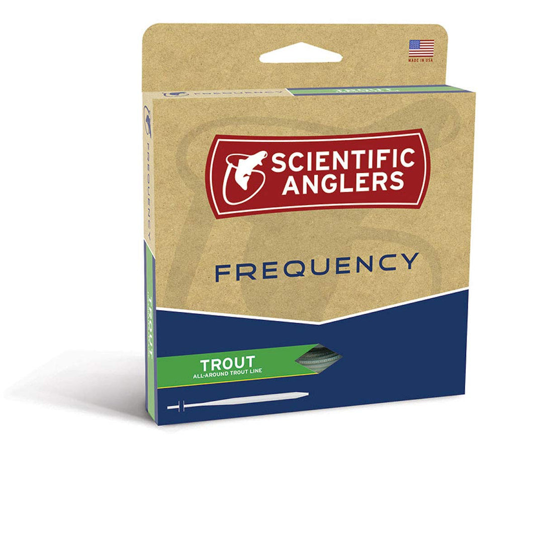 Scientific Anglers Buckskin Frequency Forelle mit Schlaufe Verschiedene Farben WF6F, Rindsleder WF6F