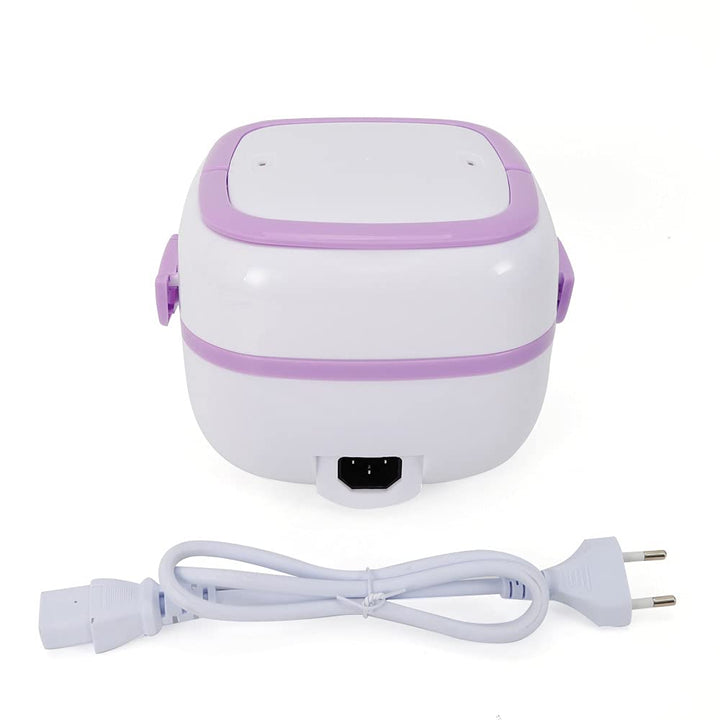 Elektrische Lunchbox 1L Tragbarer Reiskocher Multifunktions-Lunch Box mit Warmhaltefunktion 200W für