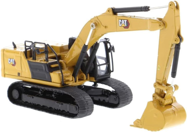 Diecast Masters 85658 - Caterpillar Kettenbagger 336 Next Gen, detailgetreues H0 CAT Baufahrzeug in
