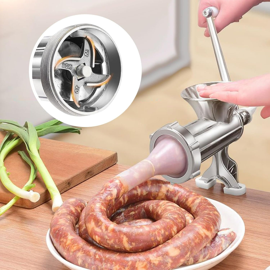 Wurstmühle, Fleischmühle | Handfleischschleife für den Heimgebrauch,Schwere Küchenwerkzeuge Küchenma