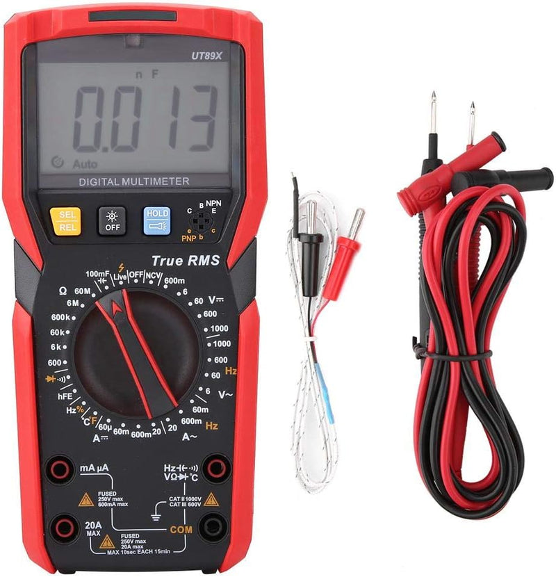 UT89X / UT89XD NVC-Messung Digitales Multimeter Spannungsprüfer Stromsensor mit Temperaturprüfung （R