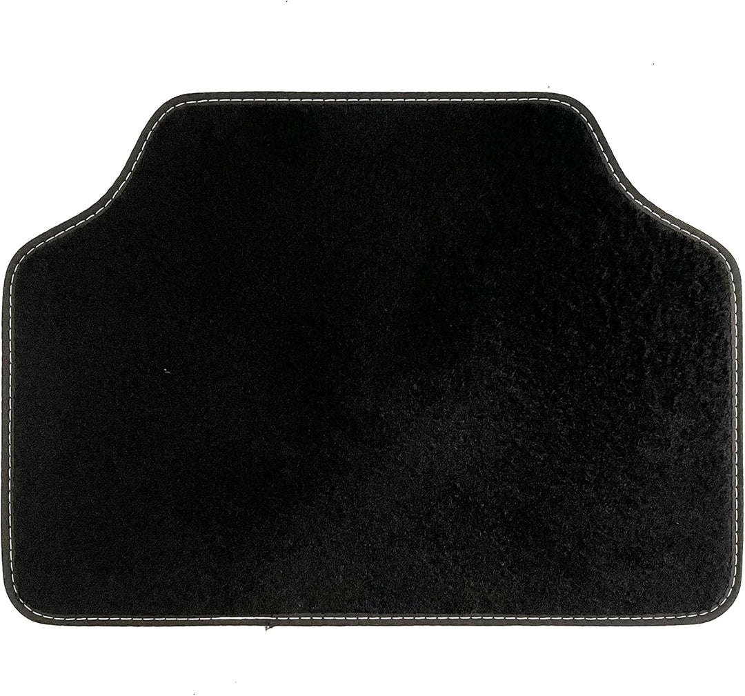 OMPLICENCI Omp Speed Black Car Matten Set 4 Teile -Carpet Universal Car Matten Nicht -Schlupf Mit