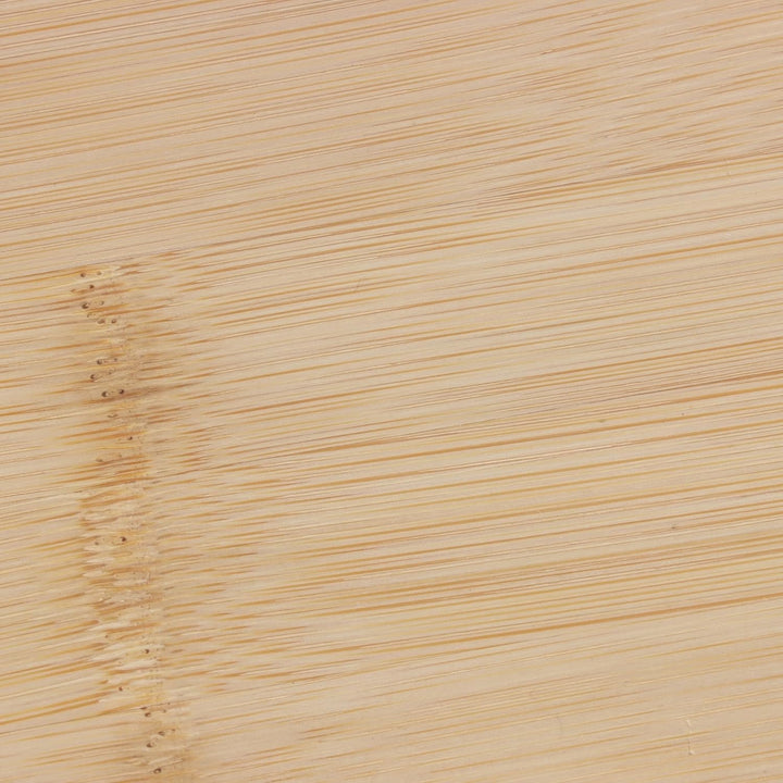 Relaxdays Schubladenbox, Bambus & MDF, 3 geriffelte Schubladen, HBT: 15 x 30 x 20 cm, Schreibtisch O