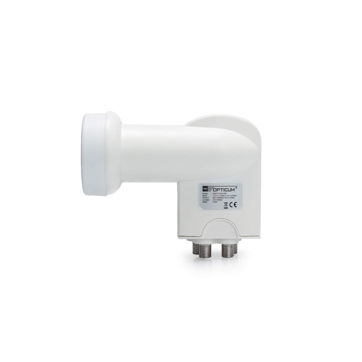 RED OPTICUM Robust Quad LNB Hitze- & kältebeständiger Digital-LNB 4-Fach mit nur 0.1dB Rauschmass un
