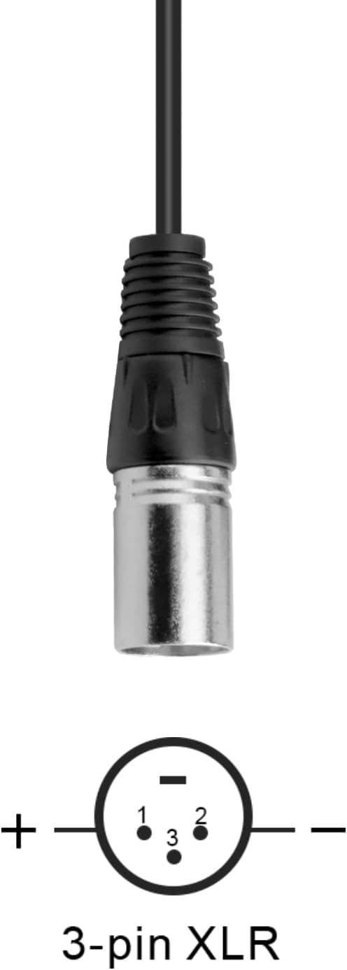 42V 2A Li-Ion Ladegerät mit DC Kopf, 3 Pin XLR, 3P GX16, 3P GX12, 3P Plug Netzadapter B-XLR, B-XLR