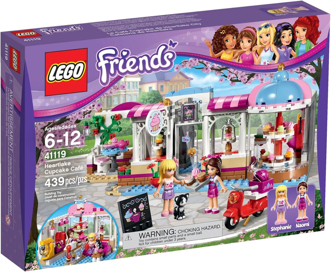 LEGO Friends 41119 - Heartlake Cupcake-Café Heartlake Cupcake Cafe Gemischt, Heartlake Cupcake Cafe