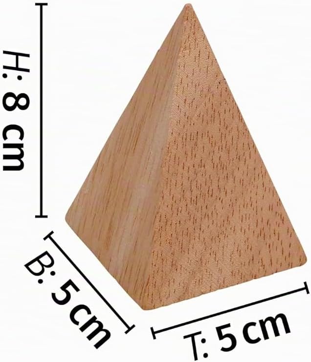 Betzold Geometrie-Körper und Grundflächen, 11-tlg. Satz - Holz-Formen Mathematik Ohne Box, Ohne Box