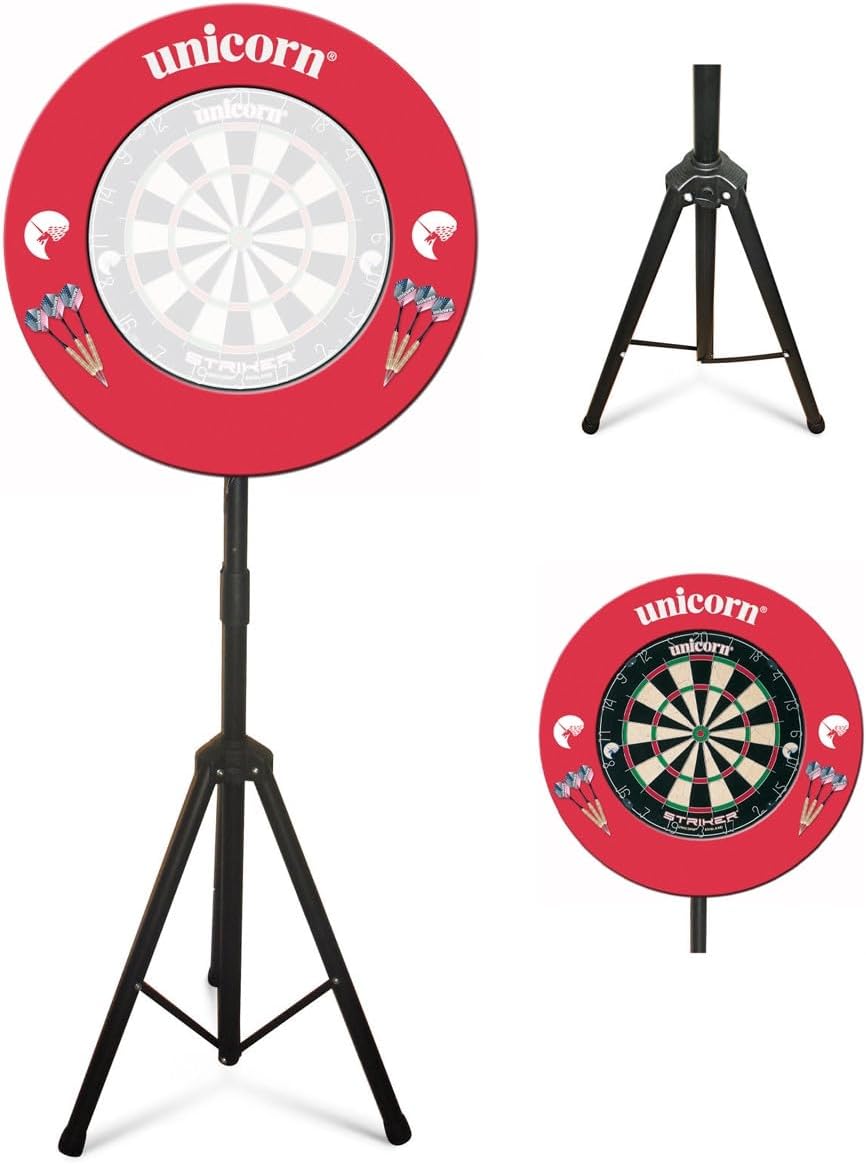 Dartboard-Ständer, Einhorn, freistehend, zusammenklappbar und tragbar Tri-stand, Tri-stand