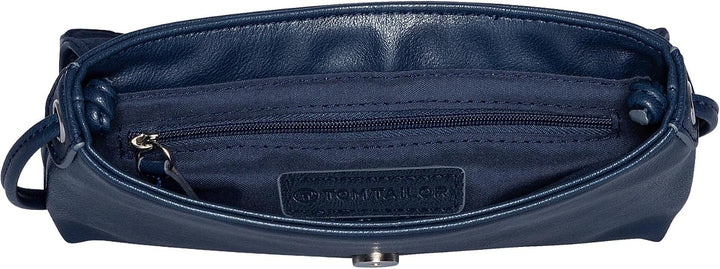 TOM TAILOR bags Luna Damen Umhängetasche Umschlagtasche Dark Blue 20 x 2 x 12,5, Dark Blue 20 x 2 x