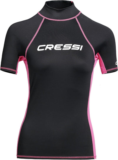 cressi Lady Rash Guard – Schützender Rashguard Damen Kurze oder Langen Ärmel für Sup und Wassersport