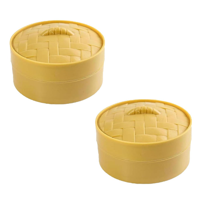 2 Stück Dumpling Toys, Bao mit Dampfkorb, für Erwachsene Geschenke