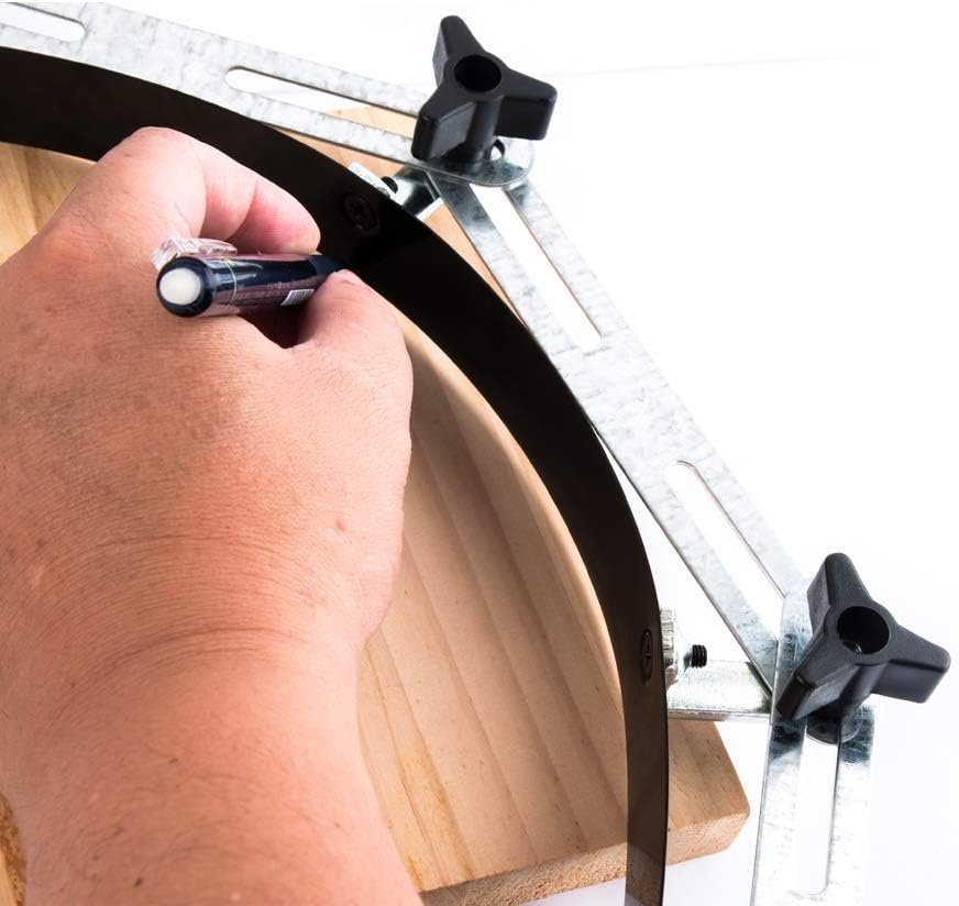 O'SKOOL Flexible Kurvenschablone für Holzbearbeitung, 940mm(37")