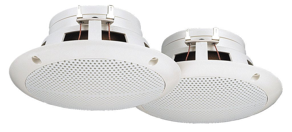 Monacor SPE-230/WS Einbaulautsprecher 50 W 8 Ω Weiss 1 Paar