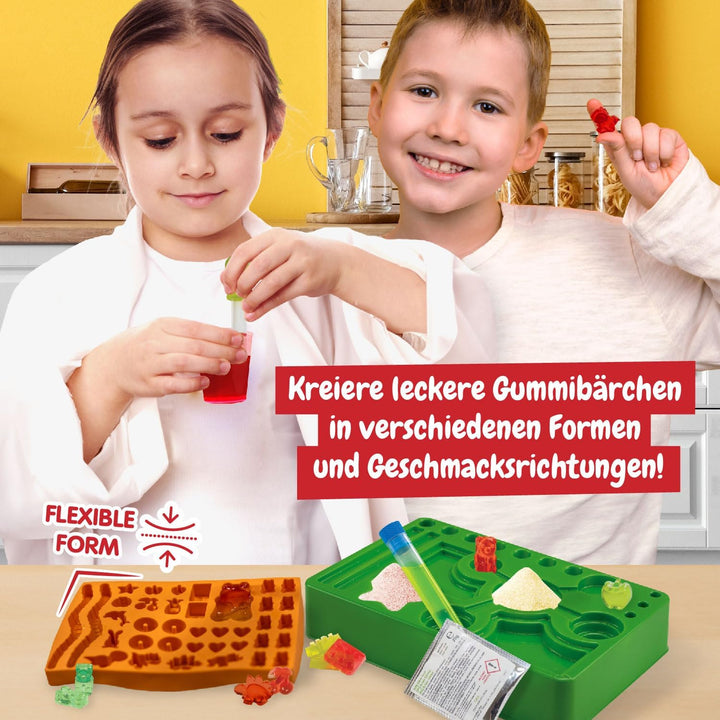 Science4you Gummibärchen-Labor – Gummibärchen selber Machen & Fruchtgummi Labor 19 Verschiedenen For