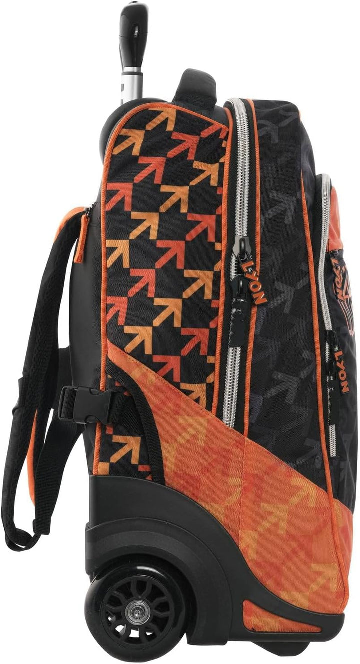 LYON GAMER Organisierter Trolley Premium Wgf Original 66996, Orange, Orange, Lässig