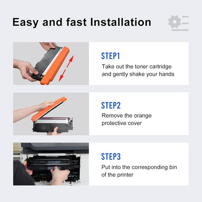 MYCARTRIDGE 117A Toner Kompatibel für HP 117A Toner Set Ersatz für Color Laser MFP 179fwg 179fnw 178