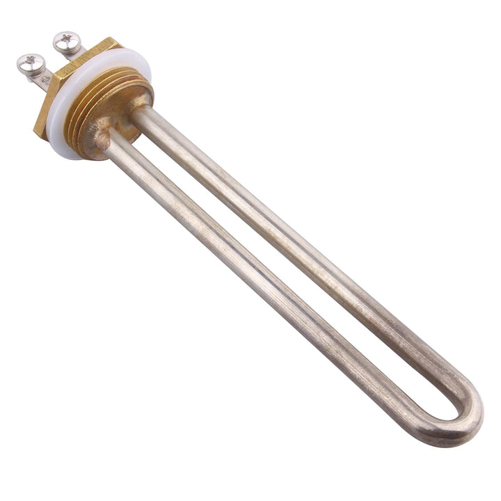 DERNORD 1000W Heizelement 220V Elektrische Brauwasserbereiter 1Inch BSP Gewinde Kupfer Flansch
