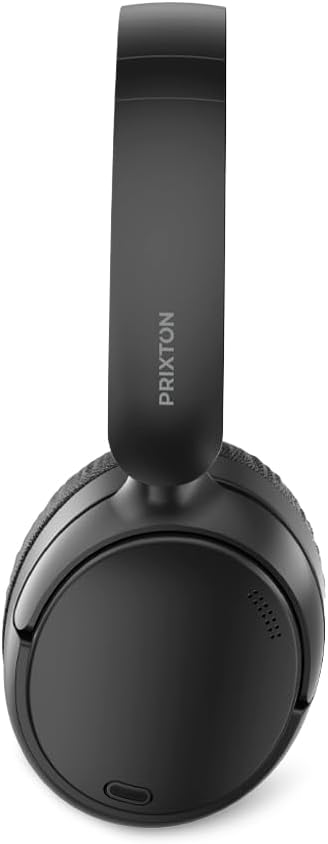 PRIXTON - Live Pro Kopfhörer - ANC-Geräuschunterdrückung - Drahtlos - Bluetooth - Mit Abdeckung aus