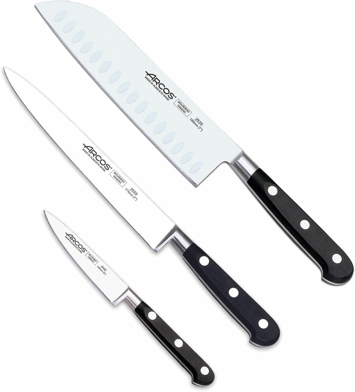 Arcos 807000 Messerset 30x20x5 cm Schwarz, 30x20x5 cm Schwarz