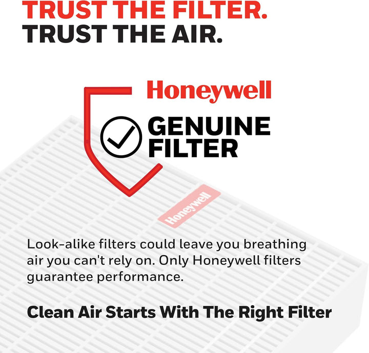 Honeywell Haushalts-Vorfilter für Gerüche und Gas, 2 Stück, Schwarz HVAC Luftfilter, HVAC Luftfilter