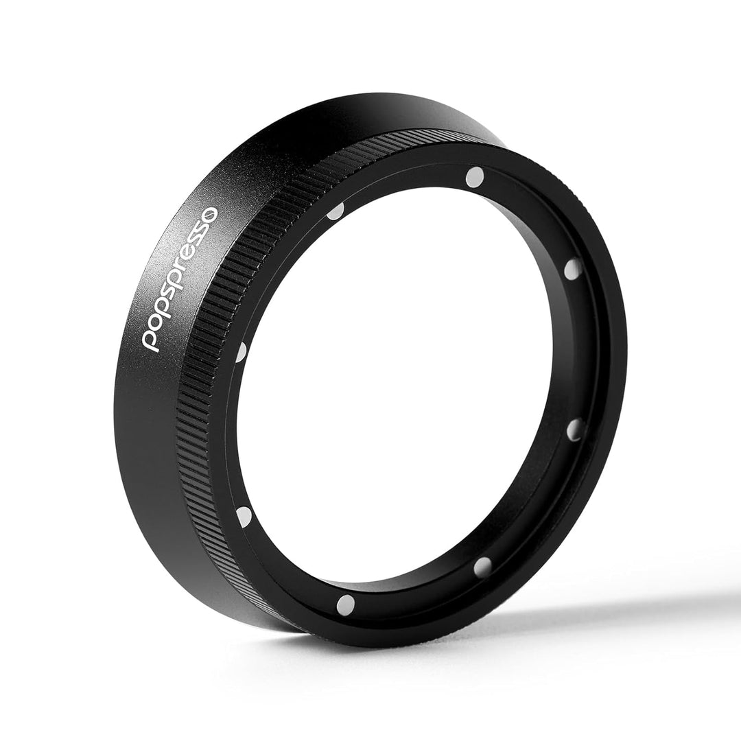 51 mm V3 Magnetischer Dosiertrichter, 8 N52 Magnete, flacher Espresso-Trichter, Anti-Klecks-Dosierri