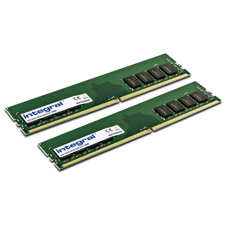Integral 32GO Kit (2x16GO) DDR4 RAM 2400MHz (oder 2133MHz) SDRAM Desktop/Computer PC4-19200 Arbeitss