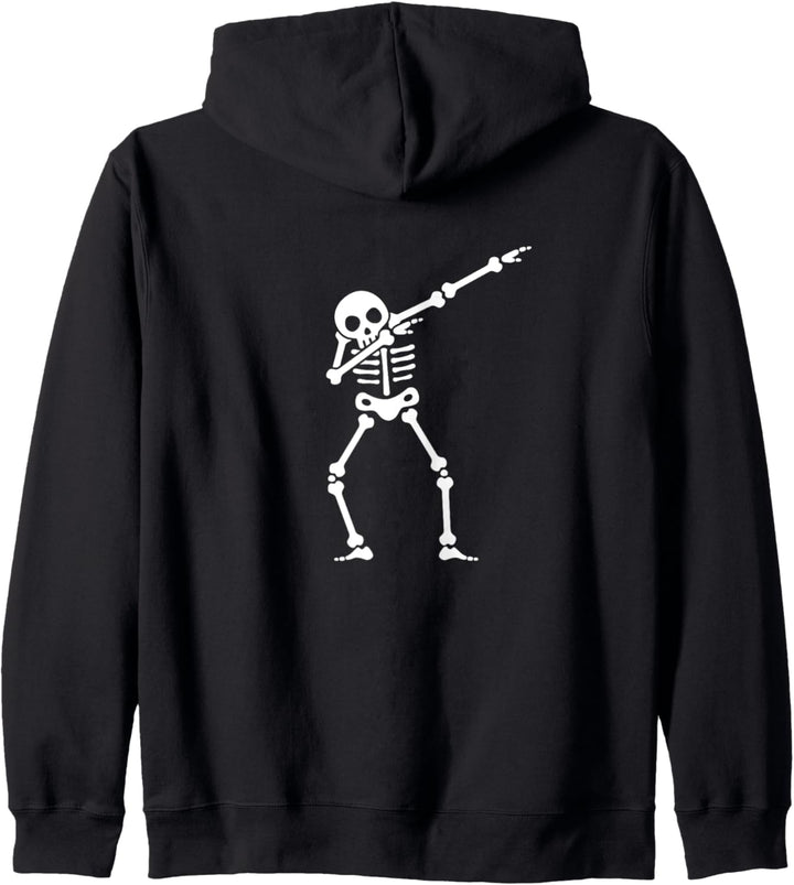 Halloween Dabbing Skeleton Kapuzenjacke