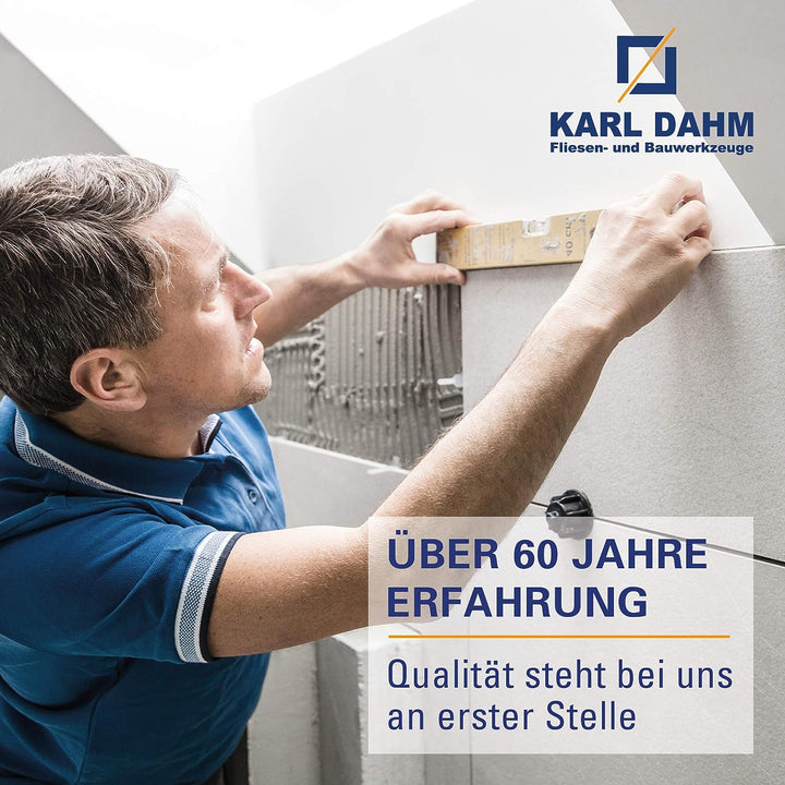 Karl Dahm 1x befliesbare Duschablage zum Kleben 265 x 265 x 370 mm I Duschablage ohne Bohren anbring
