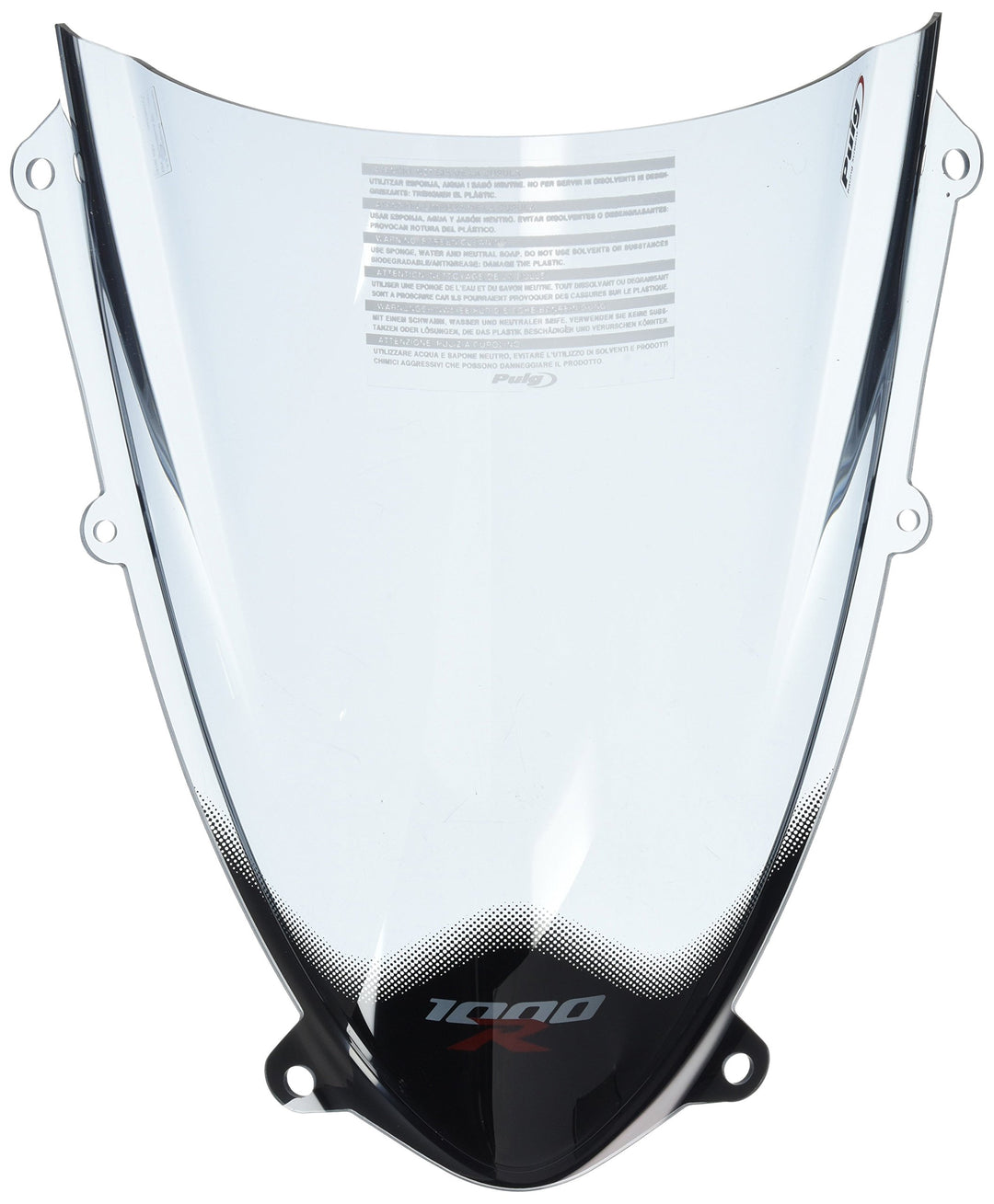 Puig 4933H Kuppel Racing Suzuki GSX-R1000 09-14, Transparent/Rauchgrau Getönt, Getönt
