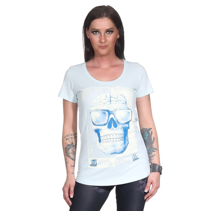 Yakuza Premium Damen T-Shirt GS 3331 Natur weiss S Blau, S Blau