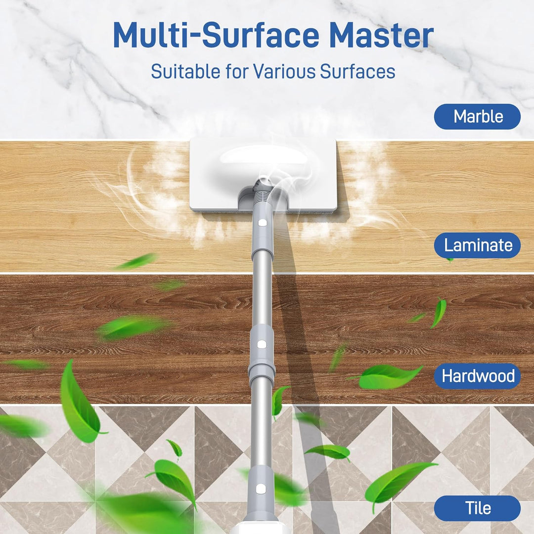 Multifunktionaler Dampfreiniger Ariceck FV07 – 99,9%* Desinfektion, Aufheizzeit 15 Sekunden, 250 ml