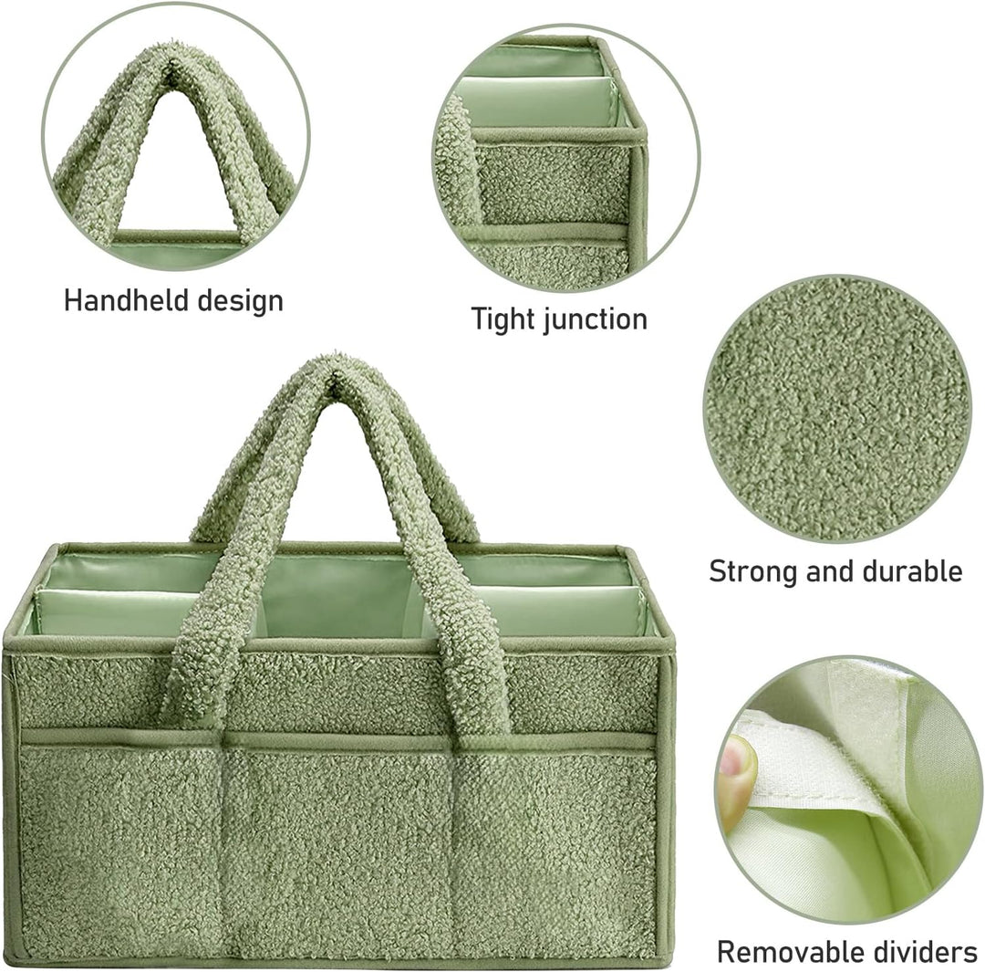 Baby Wickel Organizer für Wickelutensilien, Wickeltasche Organizer, Wickeltisch Organizer, Wickelkor