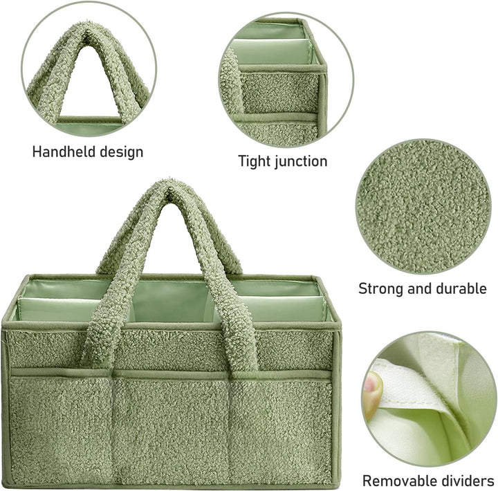 Baby Wickel Organizer für Wickelutensilien, Wickeltasche Organizer, Wickeltisch Organizer, Wickelkor