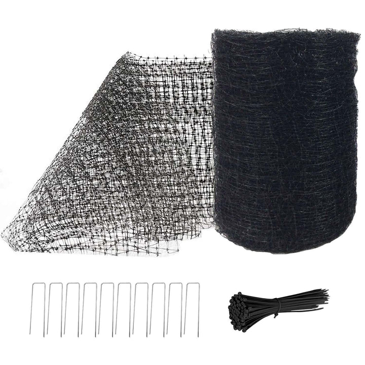 Feitore Pflanzenschutznetz, ca. 2 m x 30 m, Schutz vor Vögeln, Rehen und Anderen Tieren, wiederverwe