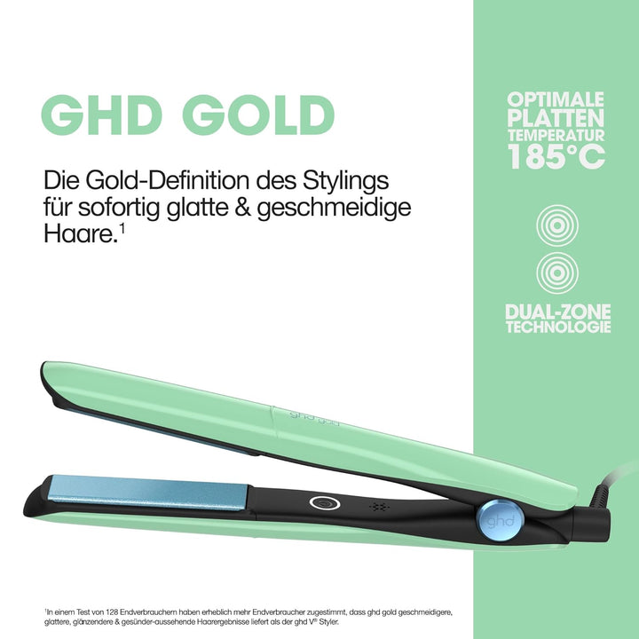 ghd gold Glätteisen: Für alle Haartypen, 26mm Platten, langanhaltendes Styling, für sleekes, glattes