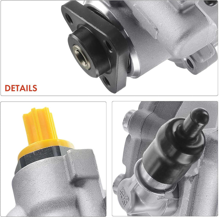 Frankberg Servopumpe Hydraulikpumpe Lenkung Ohne Riemenscheiben Kompatibel mit 5er E60 E61 M5 5.0L 2