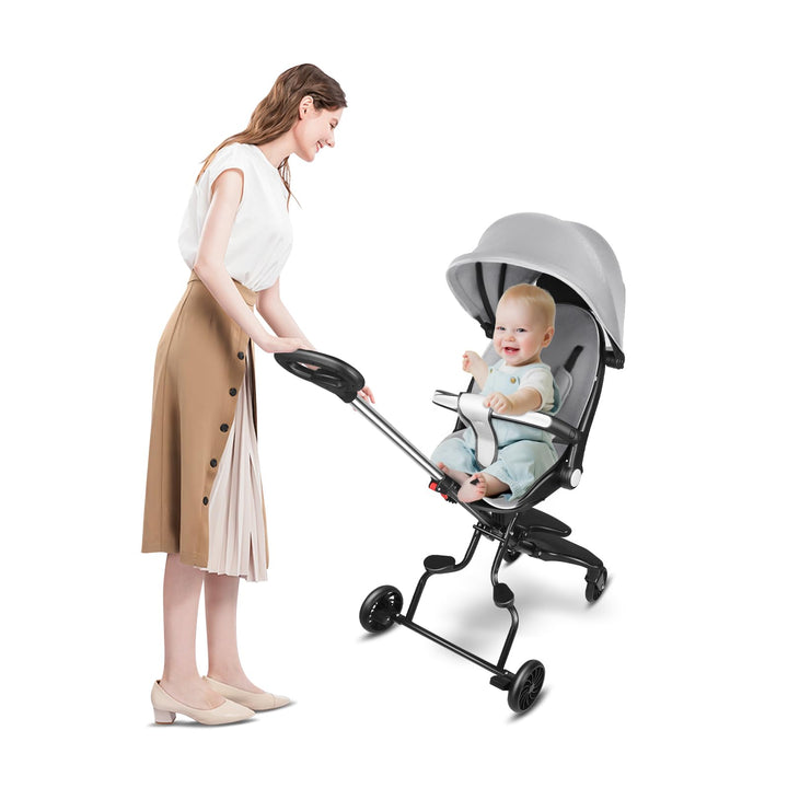 homewell Baby Kinderwagen klappbar, Buggy Kinderbuggy Faltbar mit Sonnendach, ab 6 Monate bis 22 kg,