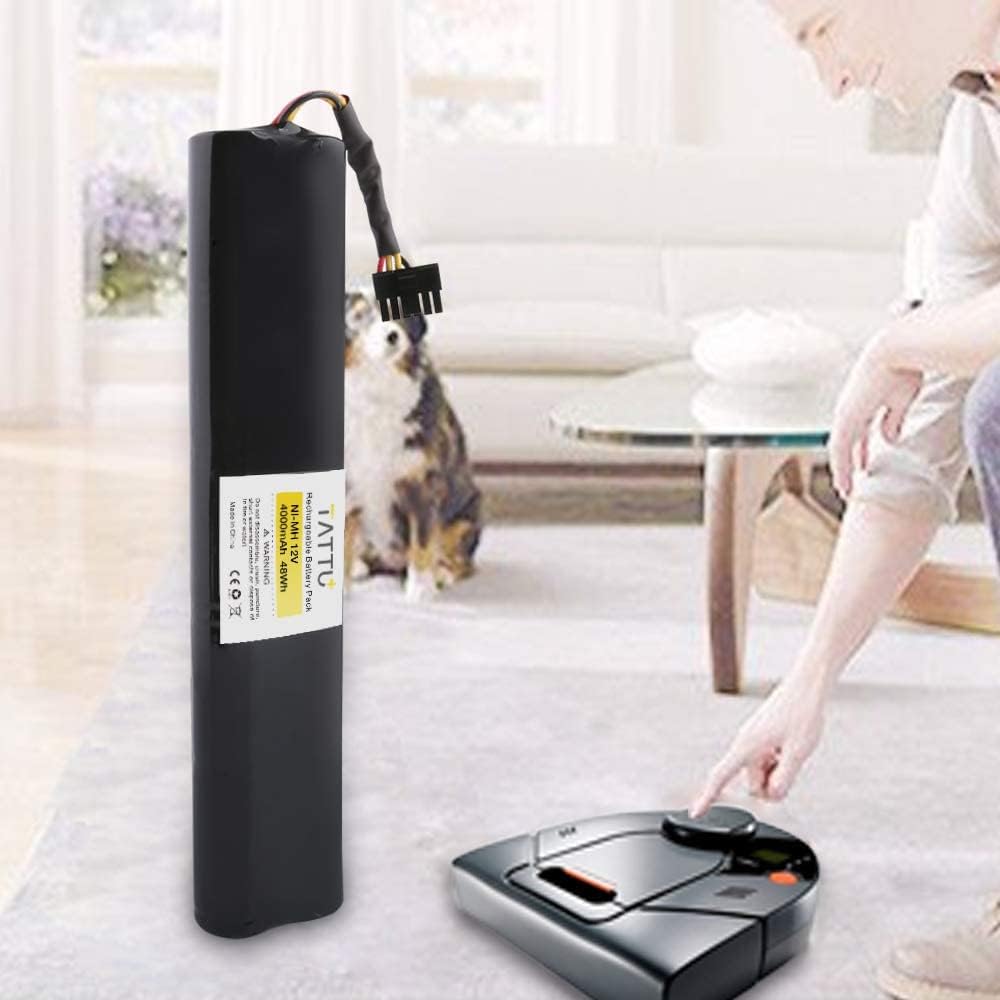 Tattu 12V 4000mAh NI-MH Akku für Neato Botvac D Series D85 D75 Akku und Botvac Series 70e, 75, 80, 8