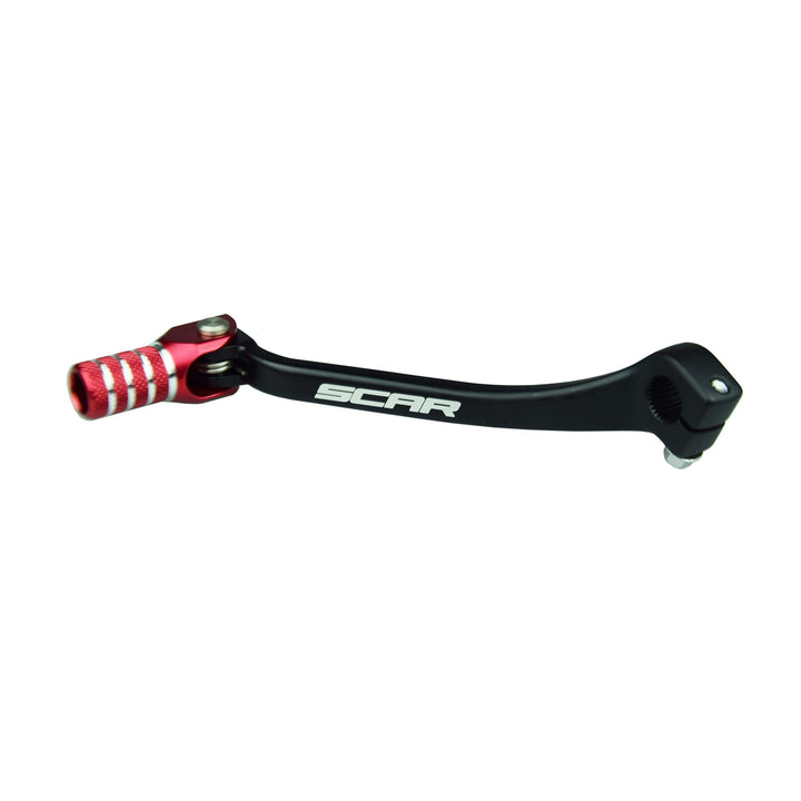 SCAR Schalthebel Ganghebel kompatibel mit HONDA CRF 250 450 250RX 450RX 450L 17-23 - Rot