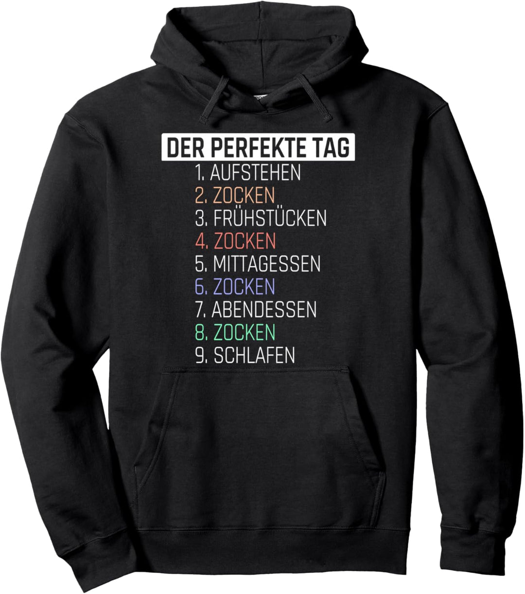 Lustige Gamer Gaming Kleidung Zocker Pullover Hoodie
