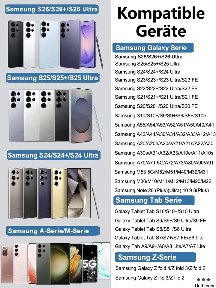 45W USB C Schnellladegerät Ladekabel für Samsung Galaxy S25 S24 S23 S22 S21 Ultra S20 A56 A55 A54 A5