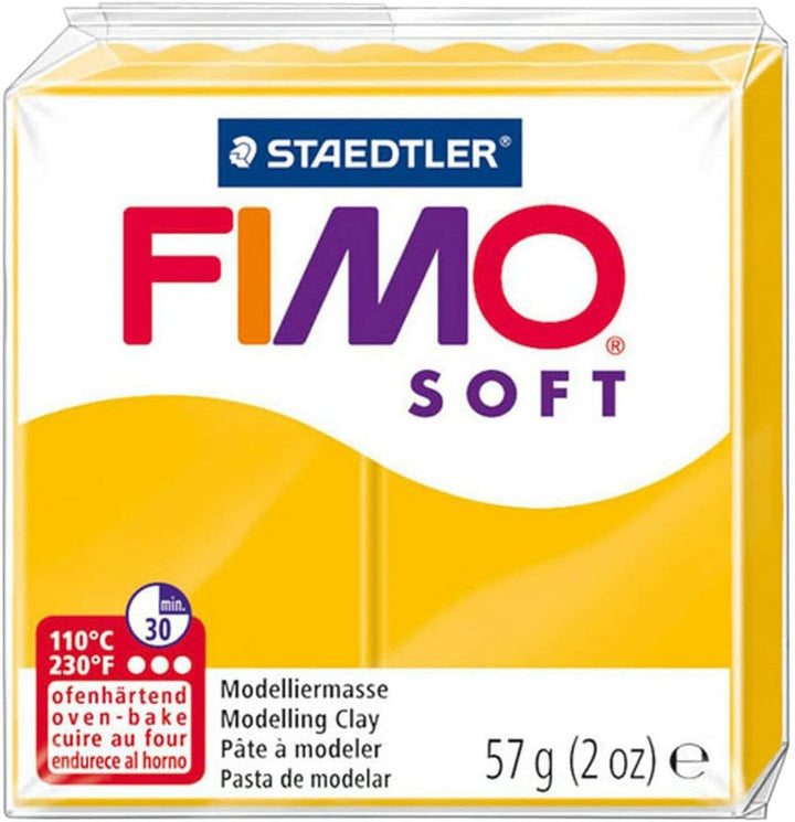 Fimo FIMO Soft & Effect Polymer-Ofen-Modelliermasse – 57 g – 8er-Set – The Beach O'Clock Collection