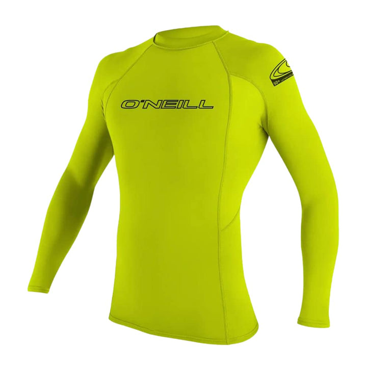 O'Neill Wetsuits Herren Uv Schutz basic skins L/S crew XXL Lime, XXL Lime