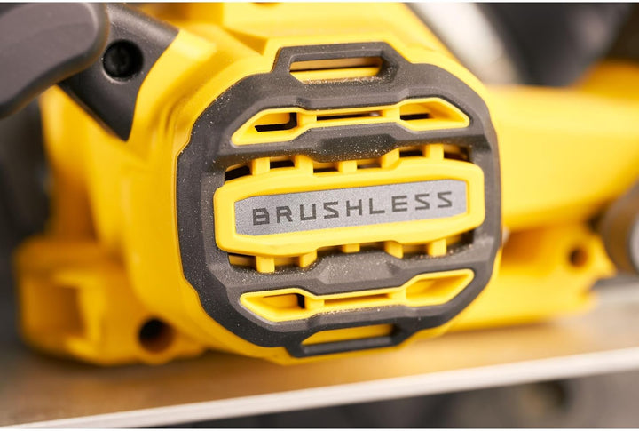 Stanley FatMax V20 Akku-Handkreissäge SFMCS550B (18V, bürstenlos, werkzeuglose Schnitttiefen- und Wi