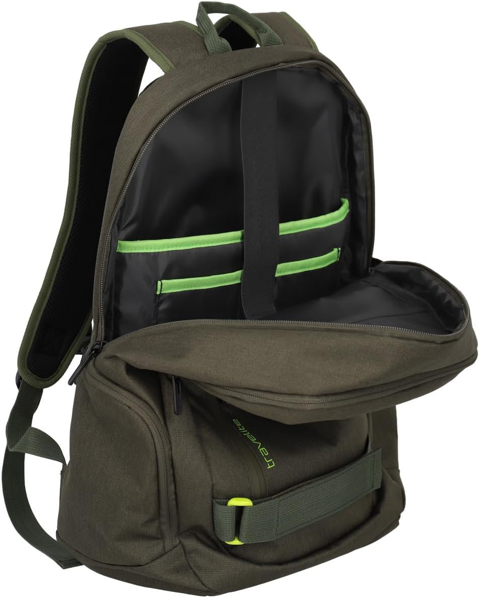 Travelite Handgepäck Rucksack, Laptop Rucksack 15,6 Zoll mit zusätzlichem Tabletfach, PATHWAY Strap,