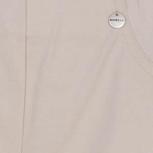 Robell Style BELLA09-7/8 Stoffhose Damen high Waist - Damenhose Power Stretch - Bengaline Stoff Hose